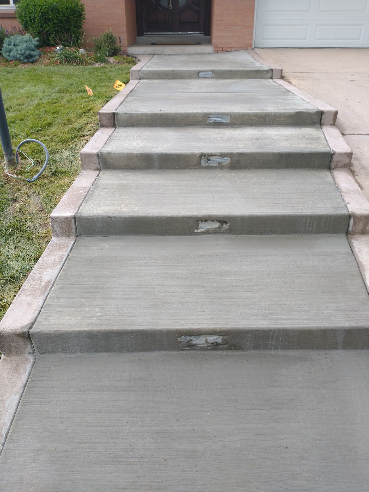 Concrete stairs project in Denver